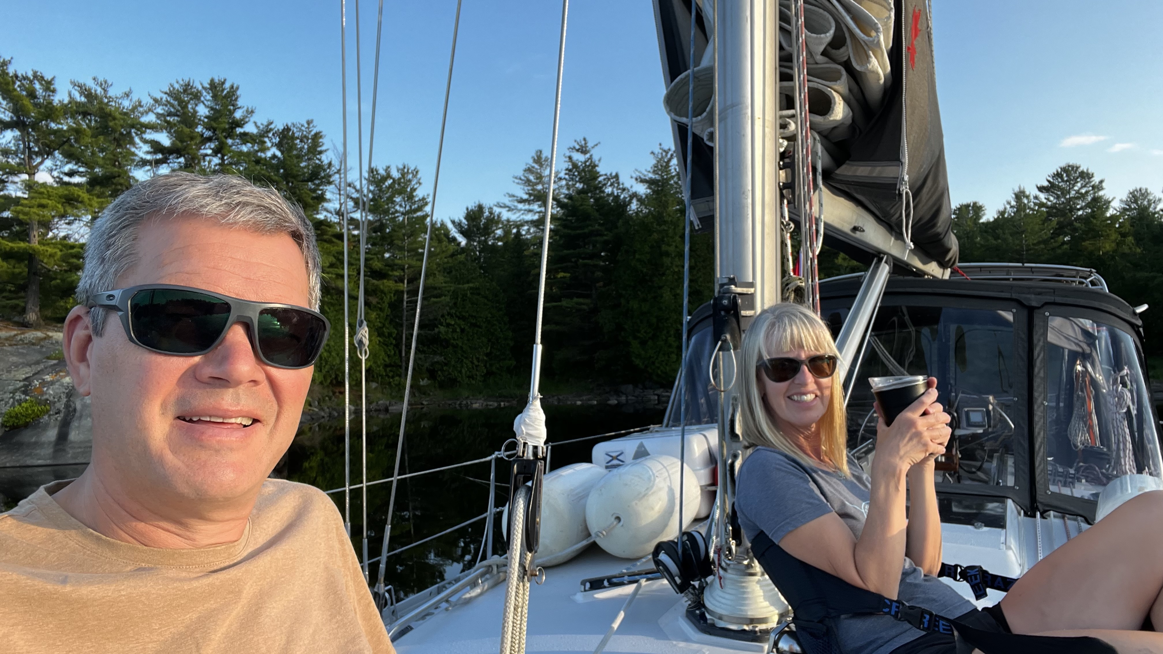 Sundowners for hours — love the long days